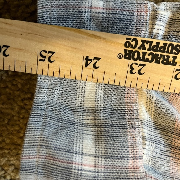 ROWM Long Sleeve Medium Plaid Washed Corduroy Shirt size XL - Picture 8 of 14